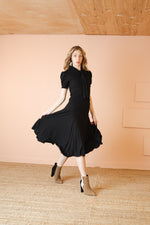 Aurora Midi Skirt - Black