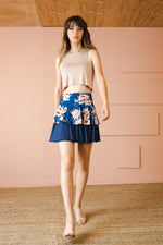 Daniella Skirt - Blue Floral