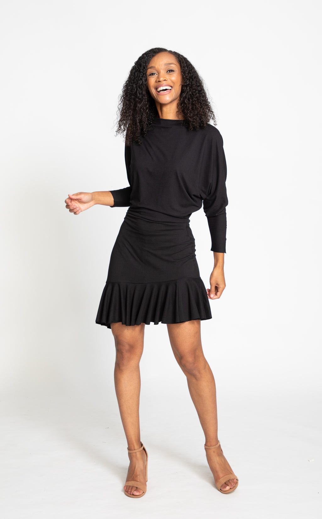Sofia Mini Dress - Black