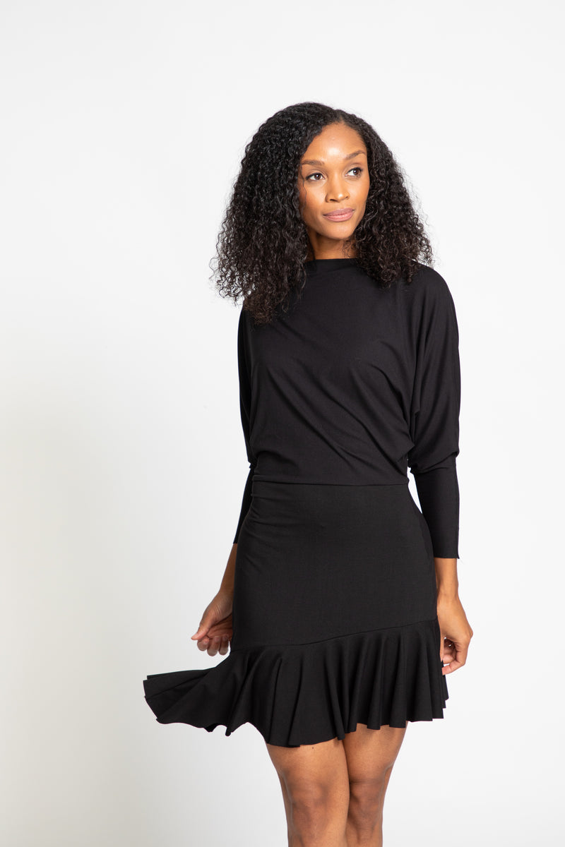 Sofia Mini Dress - Black